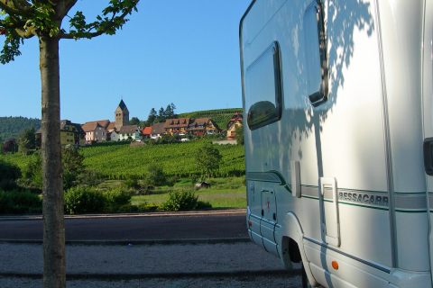 Aires de stationnement pour camping-cars en Alsace